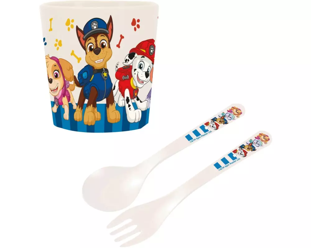 Koziol Kindergeschirrset Easy Paw Patrol 3-teilig