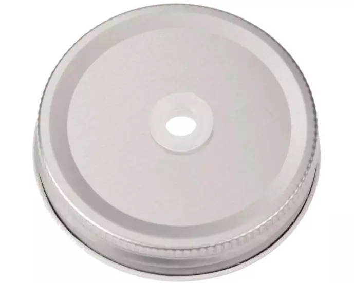 Glorex Glas-Aufsatz Drehverschluss Trinkhalme 2 Stück 1 Stück