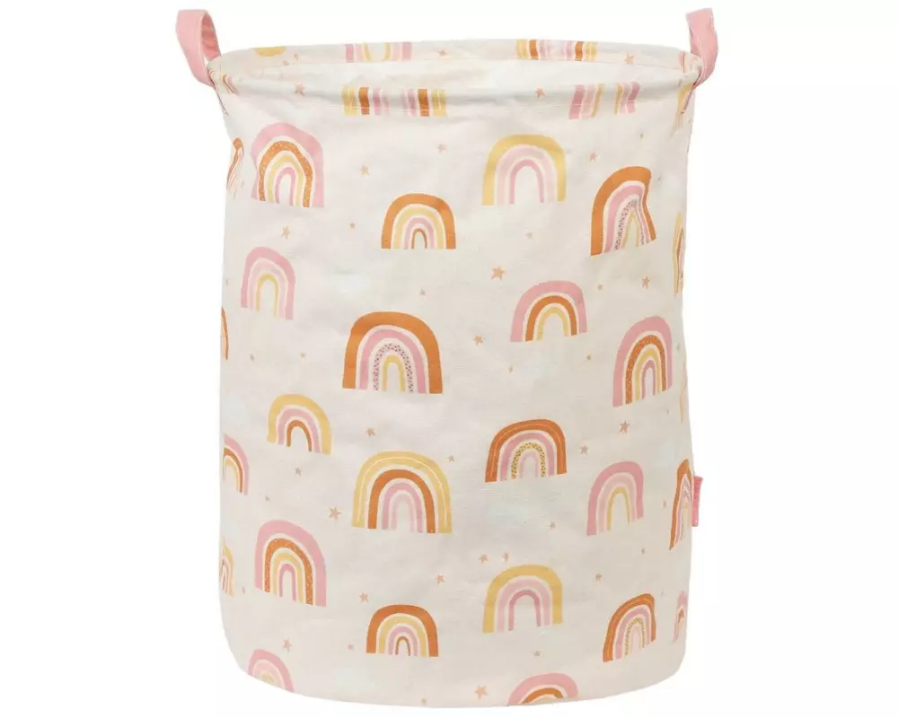 A Little Lovely Company Spielzeugkorb Regenbogen