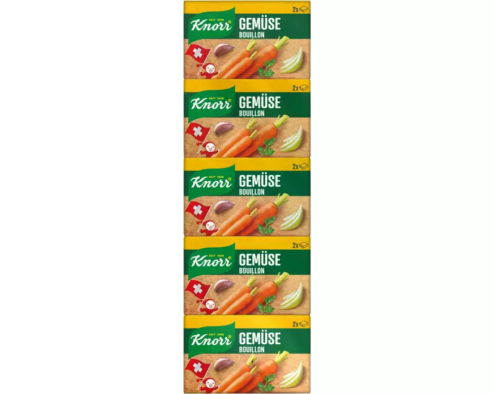 Knorr Gemüse Bouillon Stange 5 x 2 Würfel