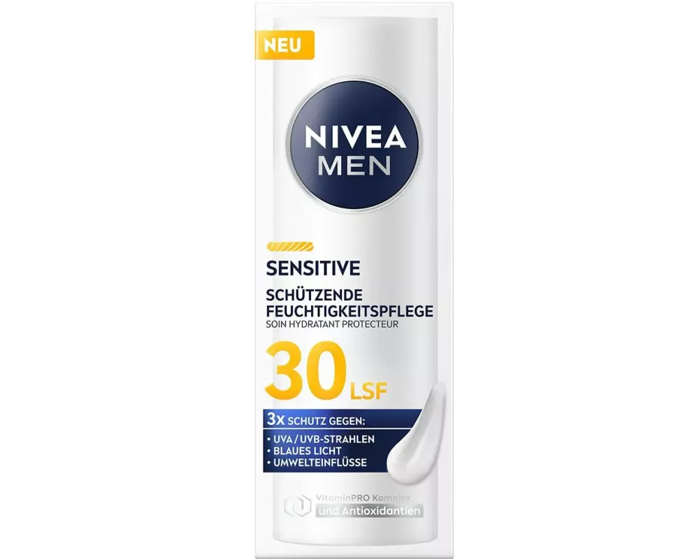 NIVEA MEN Sensitive Schützende Feuchtigkeitspflege LSF30 30 ml