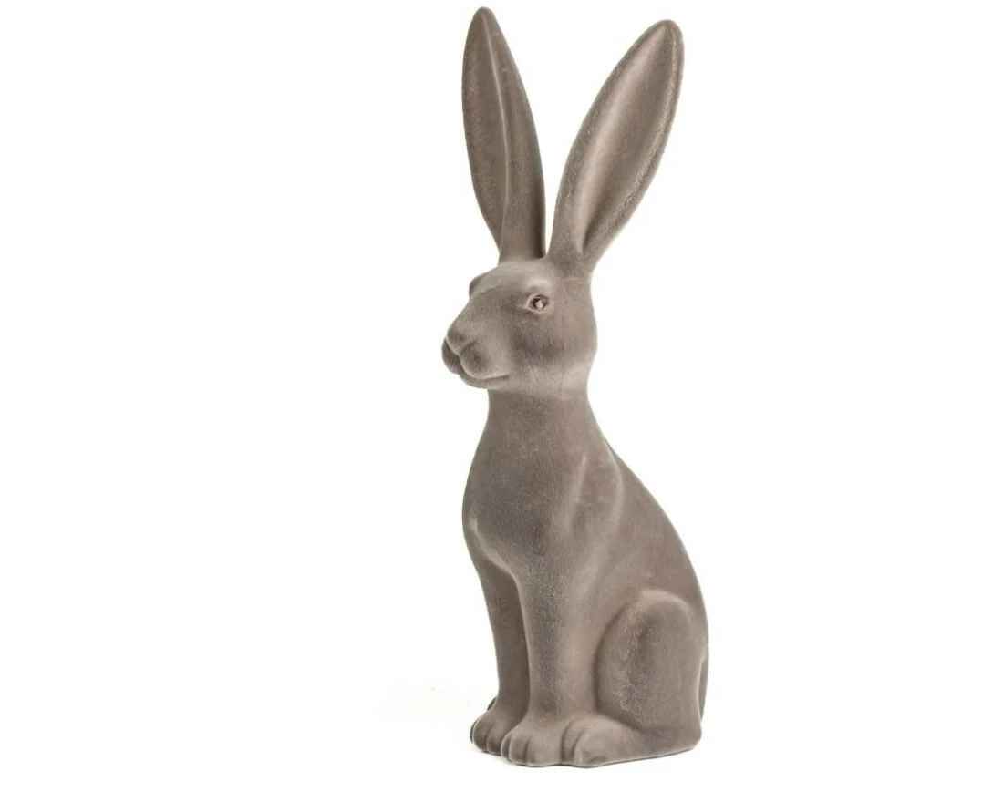 CHALET Aufsteller Hase Vincent S 10 x 15 x 30 cm, Braun