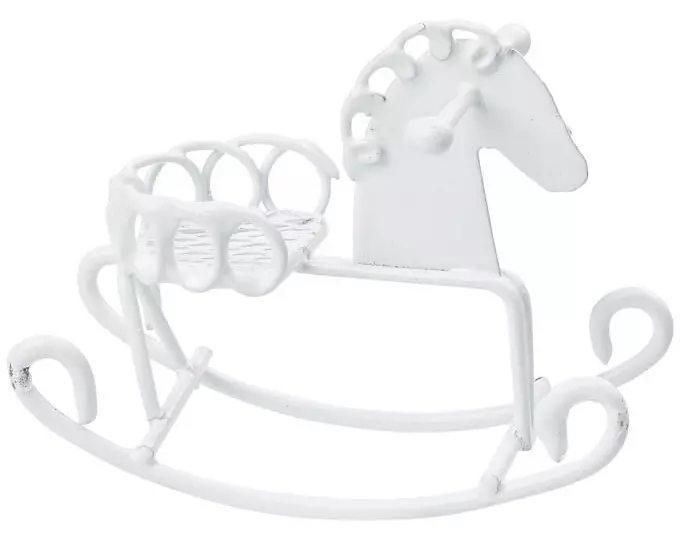 HobbyFun Mini-Figur Schaukelpferd 5.5 cm