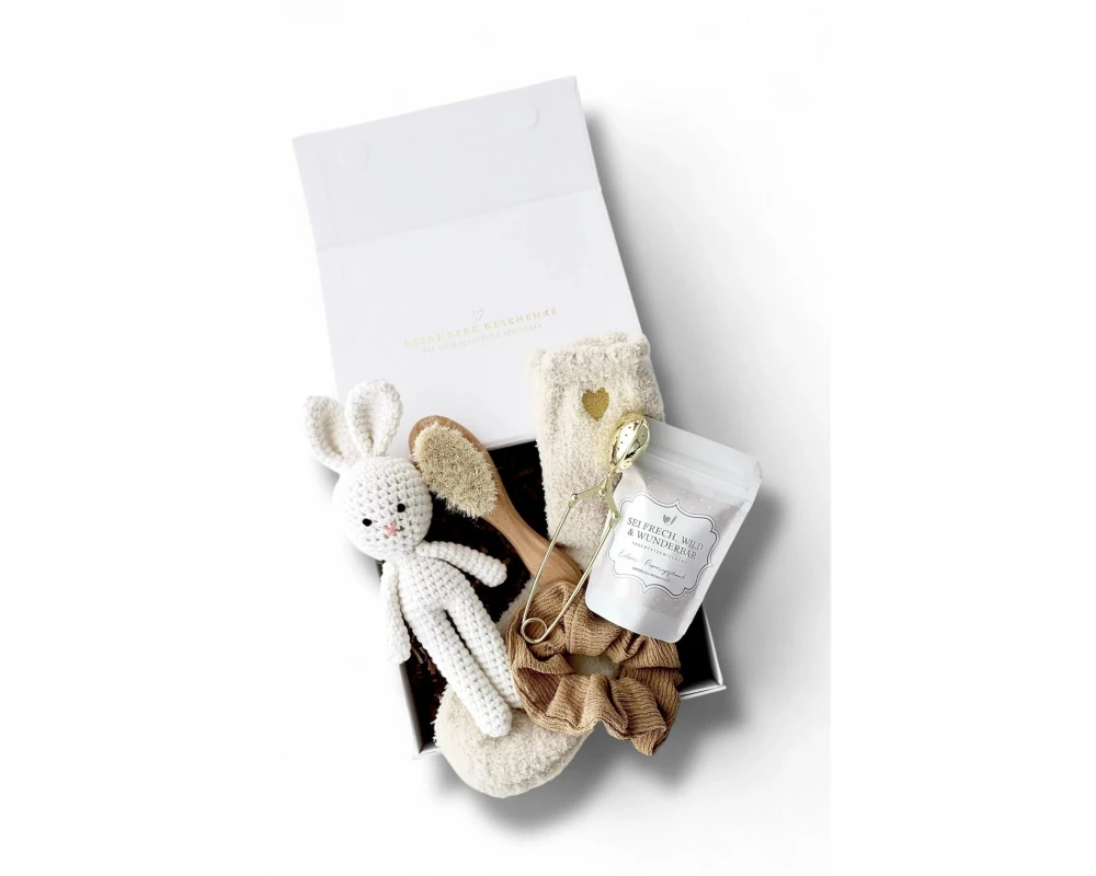 Oykami Mama-Baby Geschenkbox Selma Hase