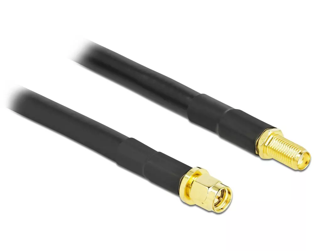 Delock Antennenkabel LTE/5G, LMR/CFD300 SMA zu SMA, 7.5 m