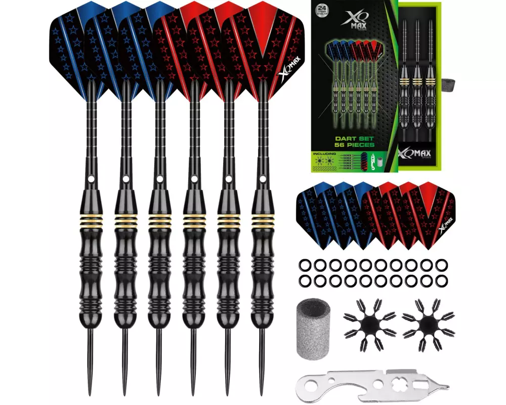 FTM Dartpfeile-Set, 56-teilig