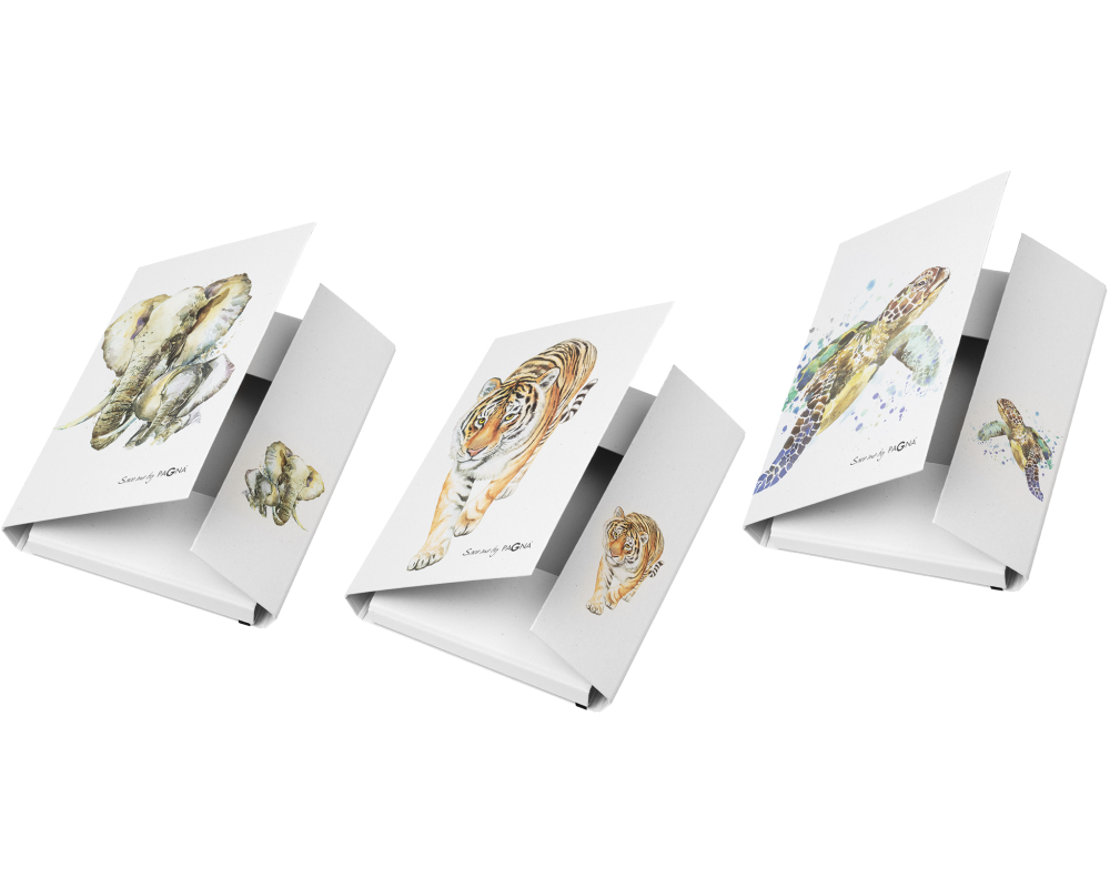 PAGNA Sammelbox sortiert Save me A4 21351-25 Save me No.3 Gummizug