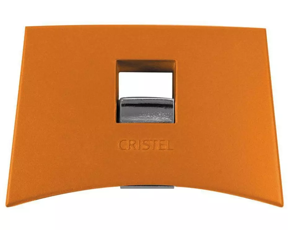 Cristel Pfannen und Topfgriff Mutine Amovible Orange