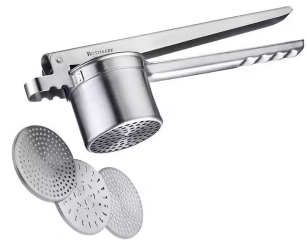 Westmark Spätzle- und Kartoffelpresse Quadro Silber