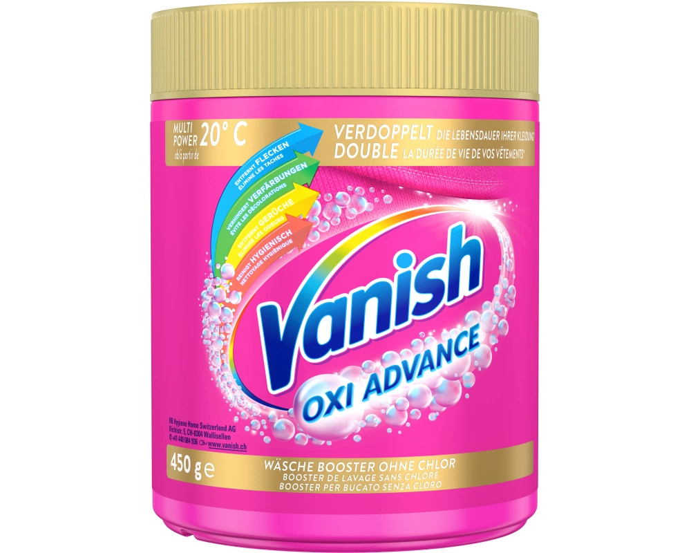 VANISH Pulverwaschmittel 0.45kg 3279265 Gold Advance Pink