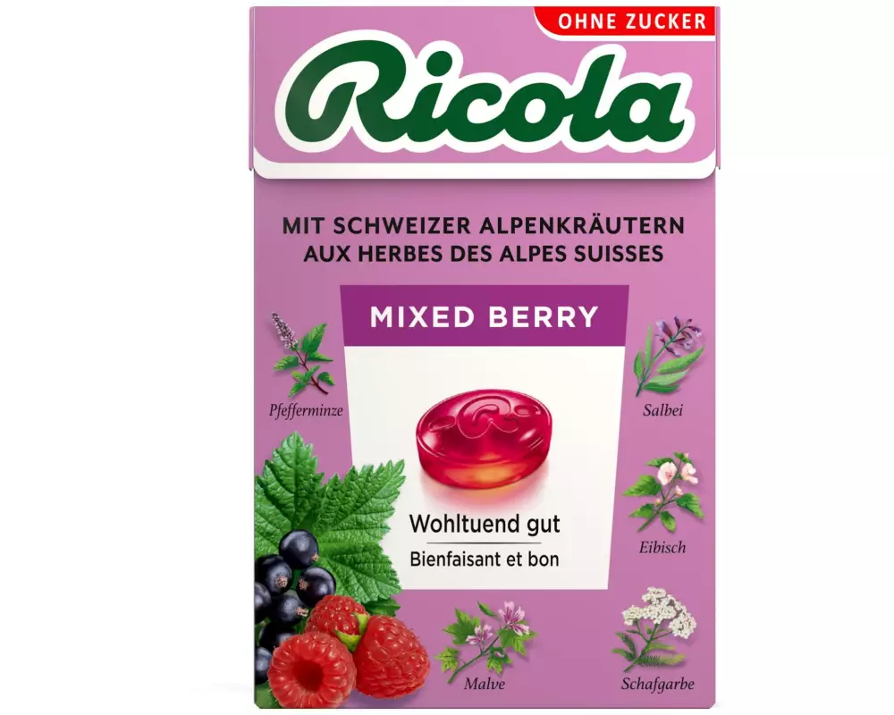Ricola Bonbons Mixed Berry 50g