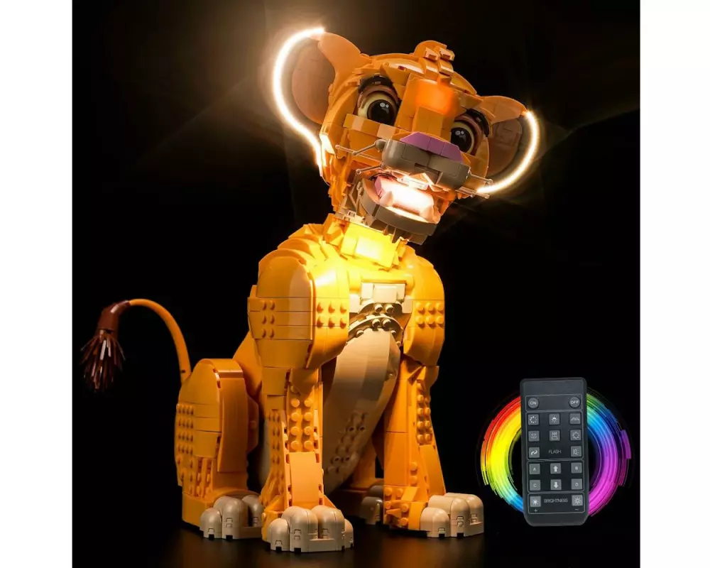 BrickBling LED-Licht-Set für LEGO 43247 Simba König der Löwen