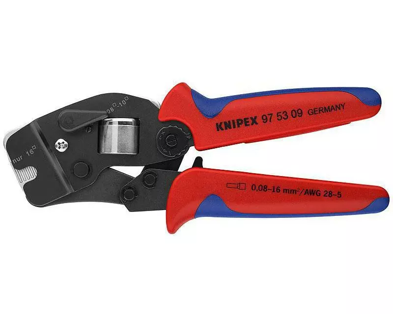 Knipex Crimpzange 190 mm für Aderendhülsen