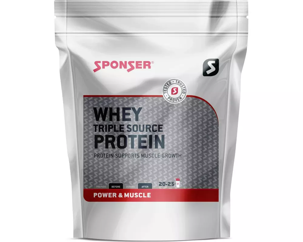 Sponser Pulver Whey Triple Source Protein Schokolade 500 g