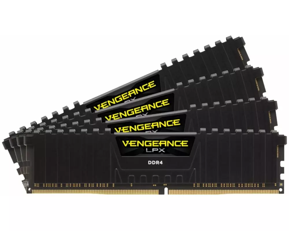 Corsair DDR4-RAM Vengeance LPX Black 2666 MHz 4x 32 GB