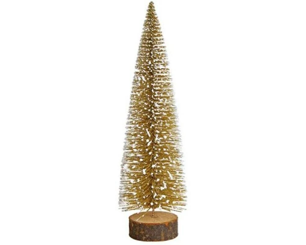G. Wurm Weihnachtsbaum Gold, 7 x 25 x 7 cm