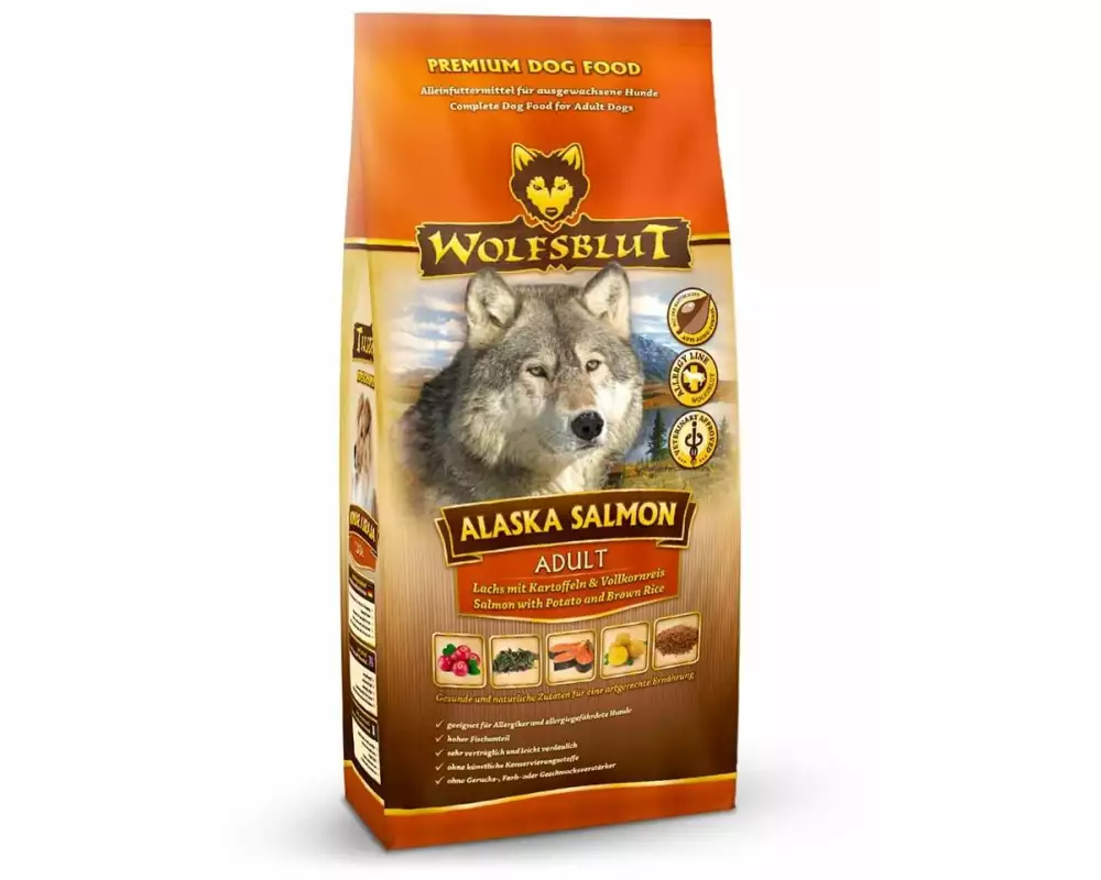 Wolfsblut Trockenfutter Dog Alaska Salmon Adult, 2 kg