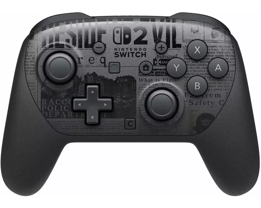 Nintendo Switch 2 Pro Controller Resident Evil Requiem Edition