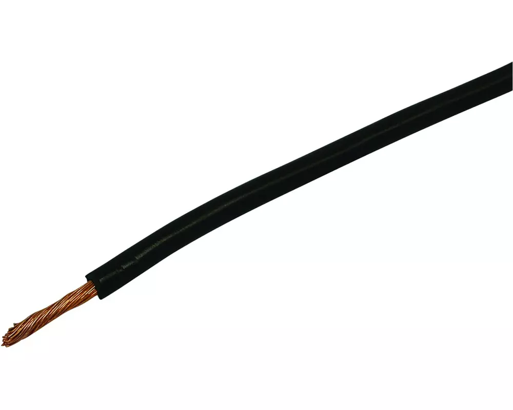 STEFFEN T-Litze 1.5 mm², 100 m Schwarz