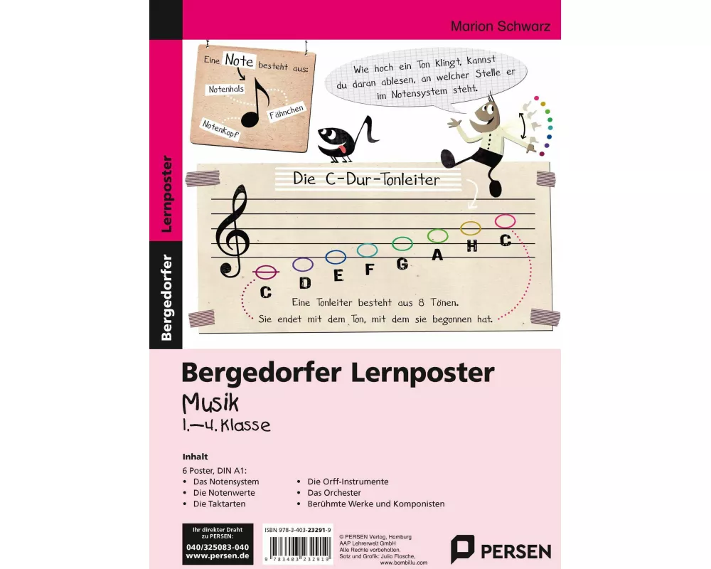 Lernposter Musik - 1.-4. Klasse
