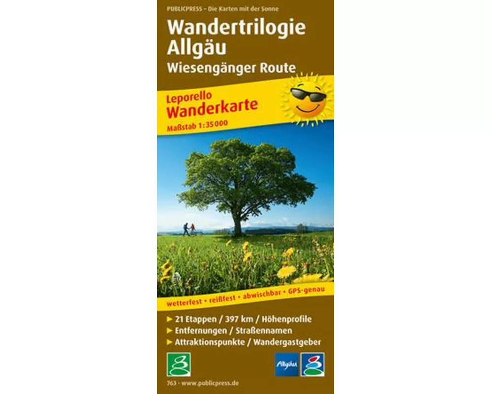 Wandertrilogie Allgäu - Wiesengänger