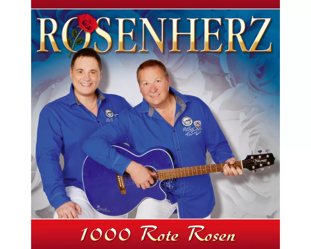 1000 rote Rosen