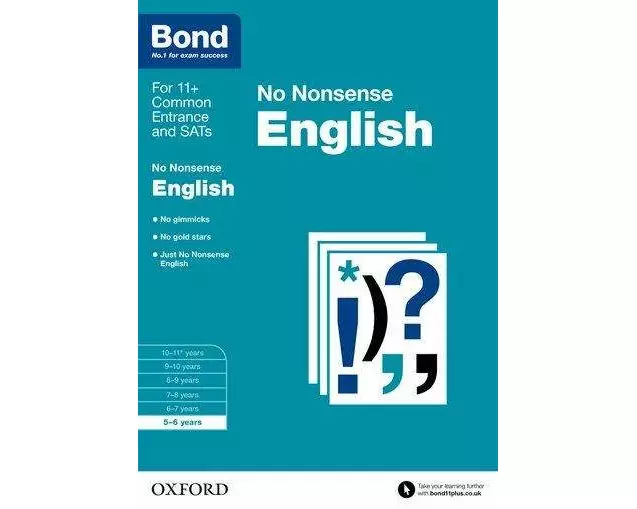 Bond: English: No Nonsense