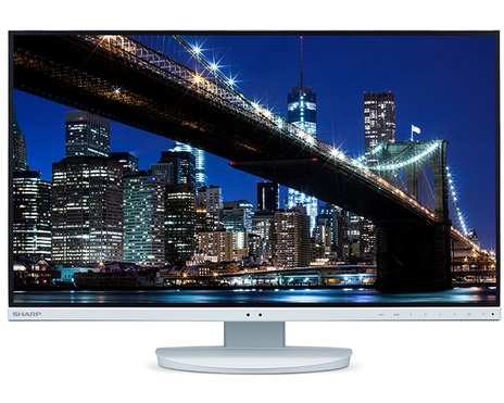 Sharp MultiSync EA272U PC Flachbildschirm 68,6 cm (27") 3840 x 2160 Pixel 4K Ultra HD LCD Weiß