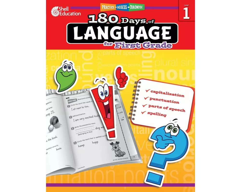 180 Days™: Language for First Grade