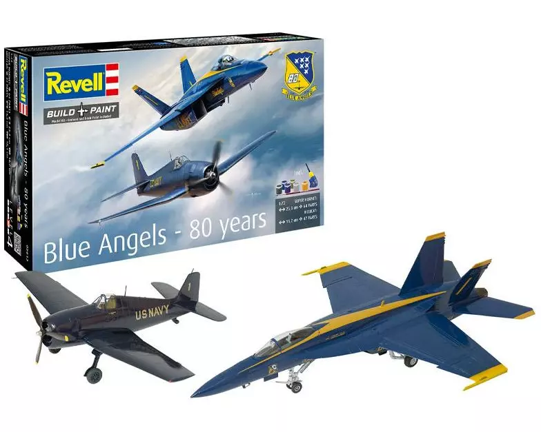 Revell Gift Set Blue Angels - 80 Years 1:72