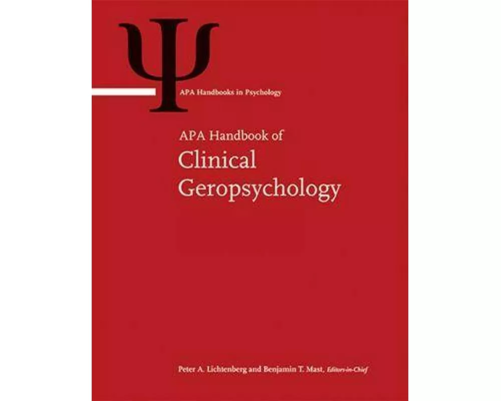 APA Handbook of Clinical Geropsychology