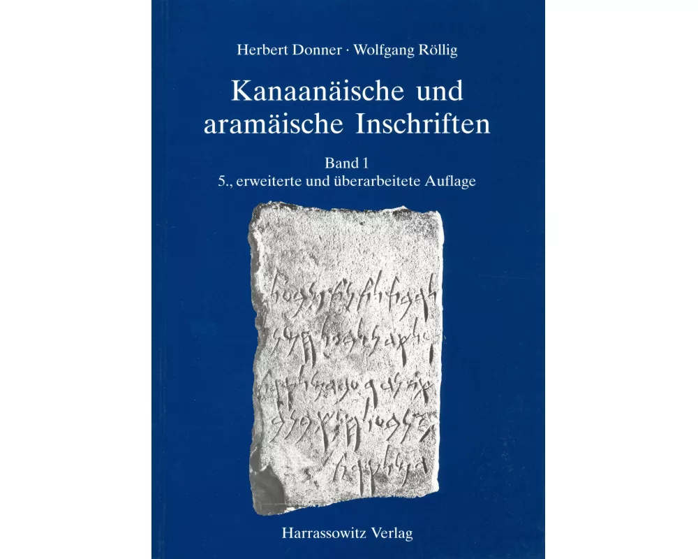 Kanaanäische und aramäische Inschriften
