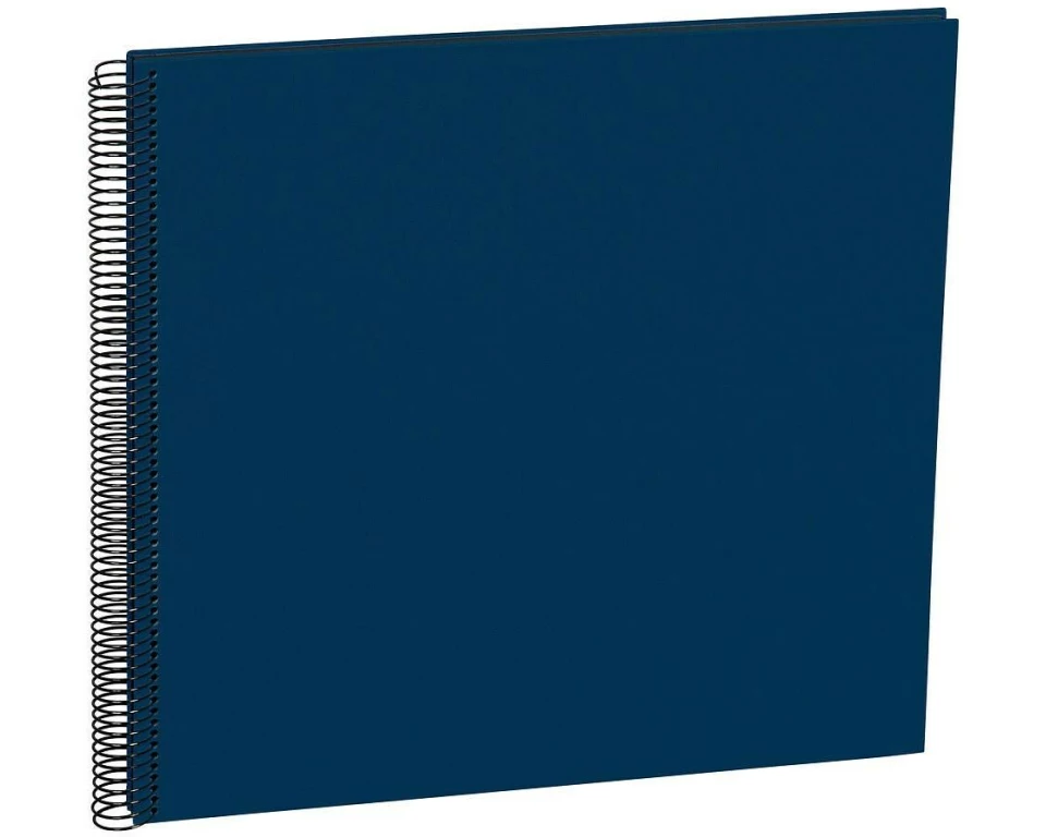 Semikolon Fotoalbum 34.5 x 33.2 cm Marineblau, 50 schwarze Seiten