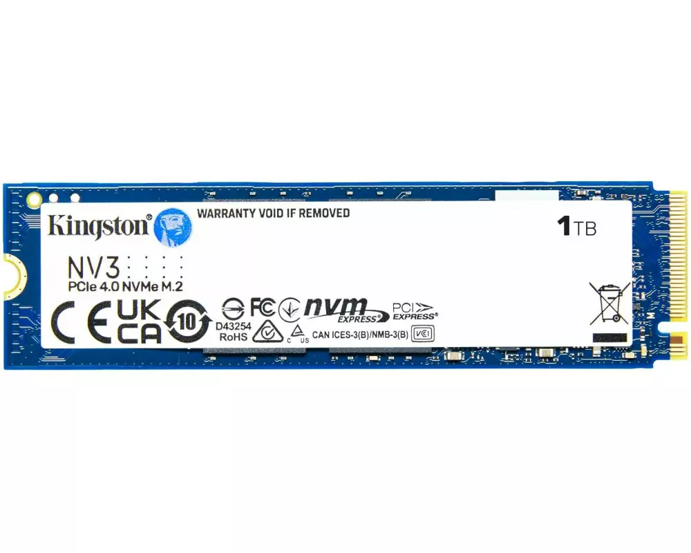 Kingston SSD NV3 M.2 2280 NVMe 1000 GB