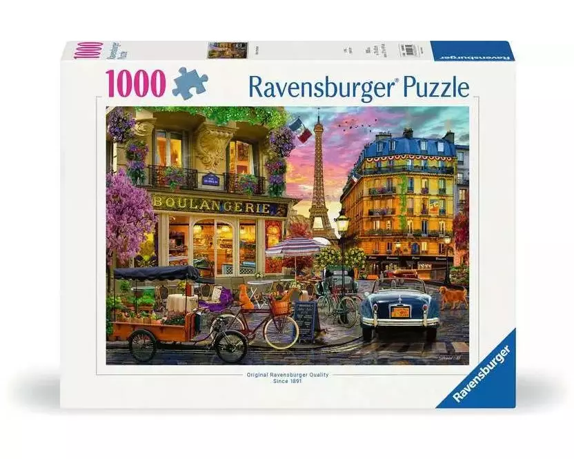 Ravensburger Puzzle Paris im Morgenrot 1000 Teile
