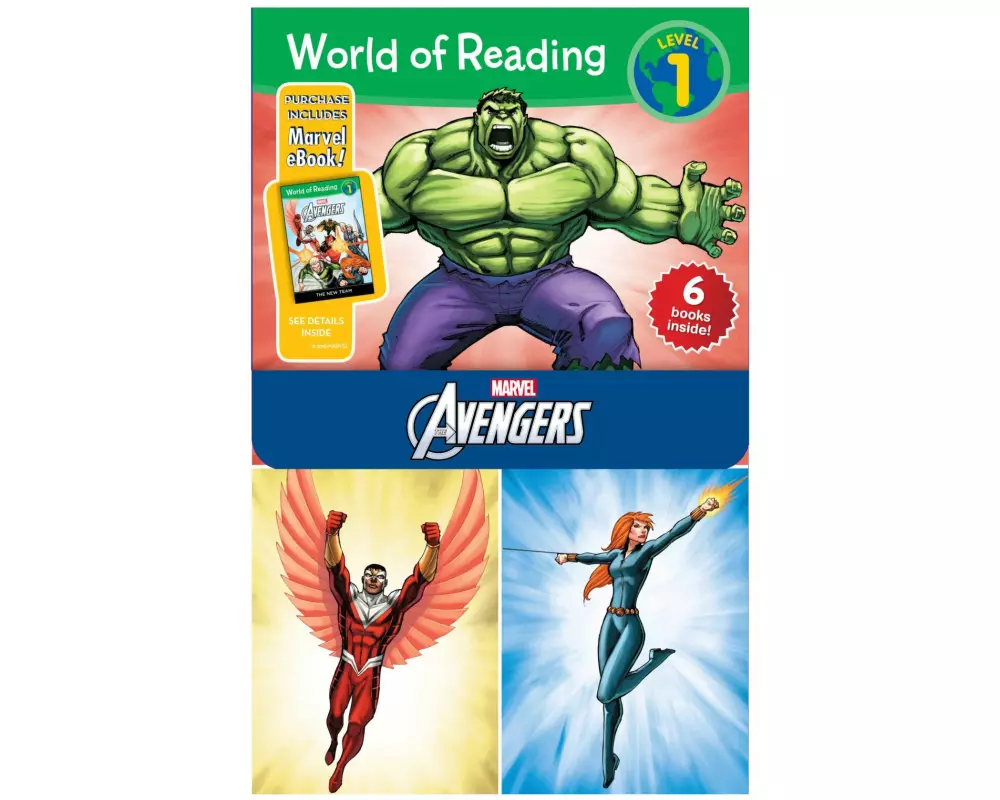 World of Reading Avengers Boxed Set