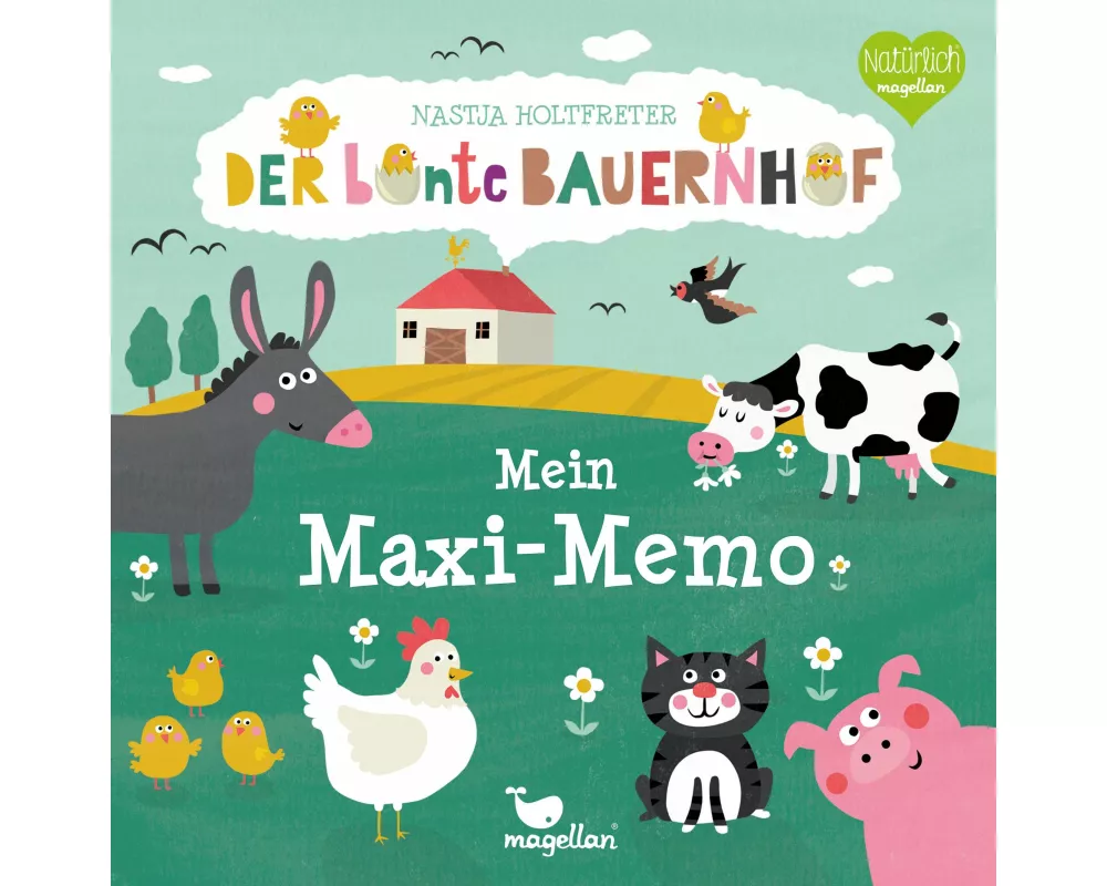 Der bunte Bauernhof - Mein Maxi-Memo