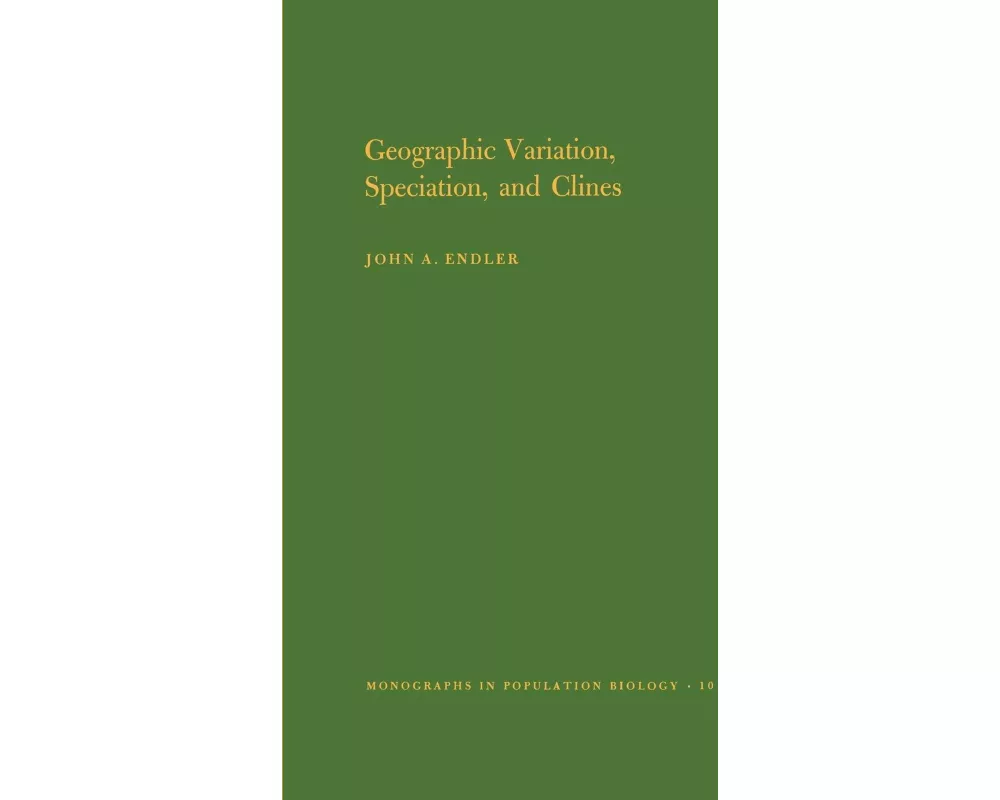Geographic Variation, Speciation and Clines