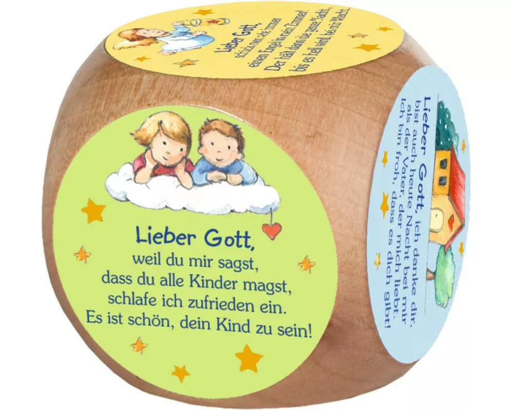 Gebetswürfel – Mein Gebetswürfel zur guten Nacht