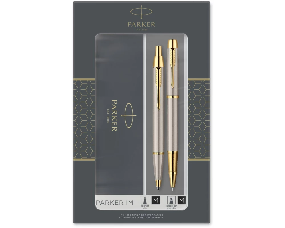 Parker DuoSet IM Brushed Metal G.C.