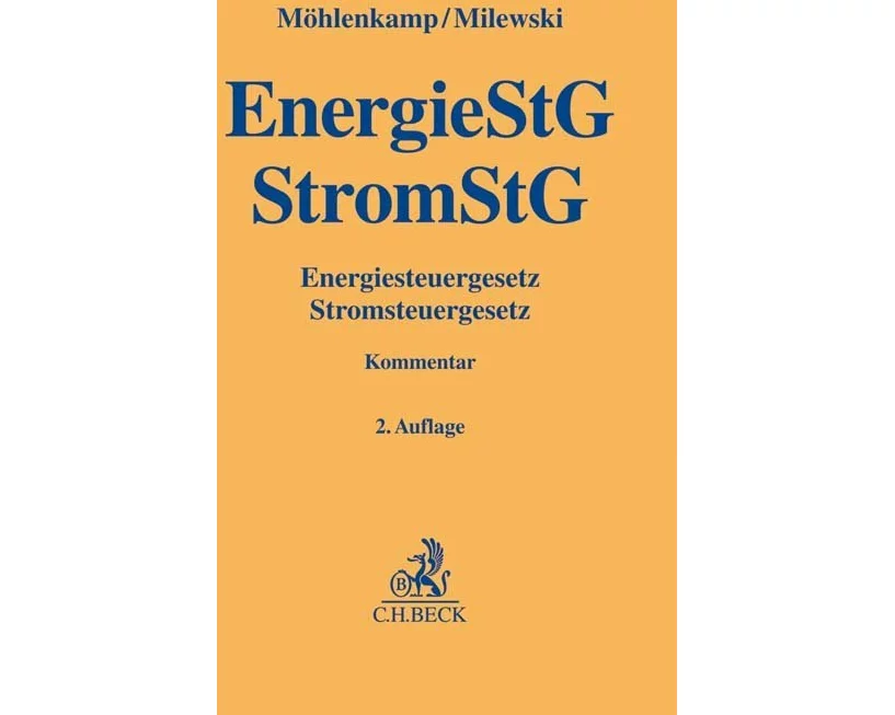 Energiesteuergesetz, Stromsteuergesetz. EnergieStG, StromStG