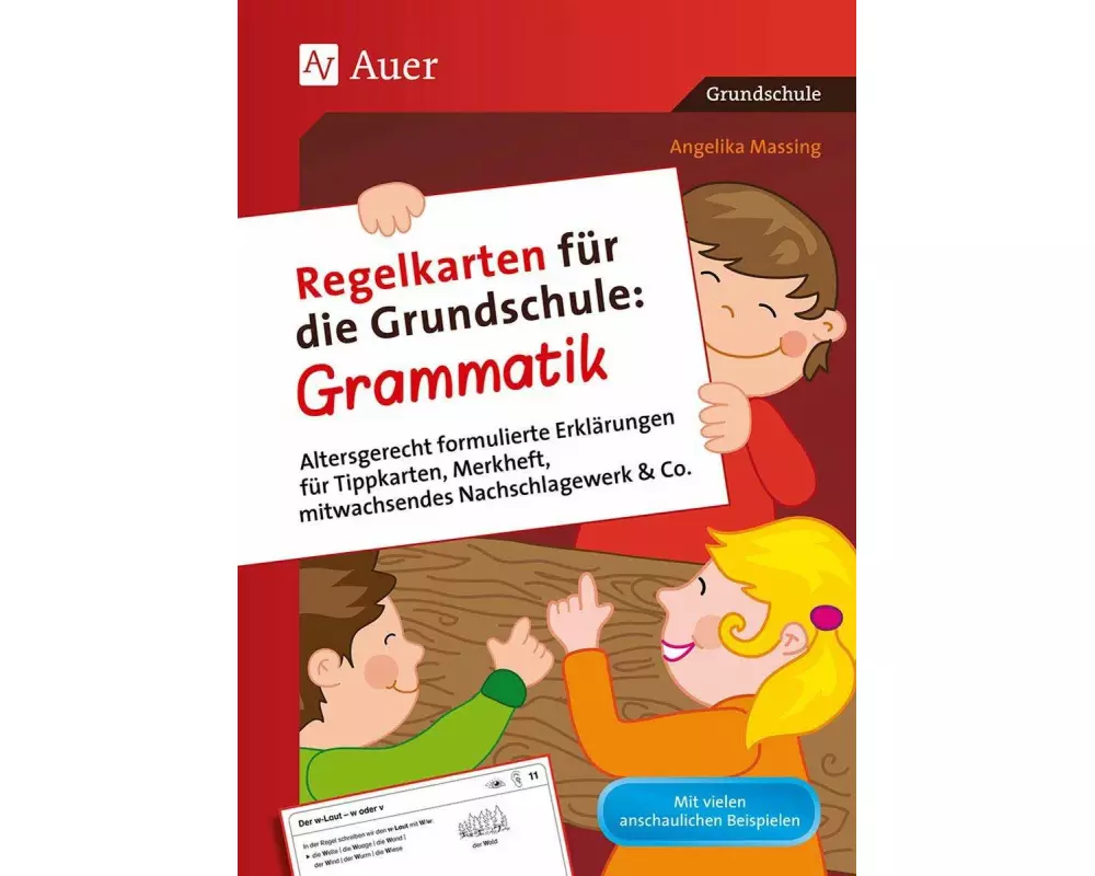 Regelkarten für die Grundschule Grammatik