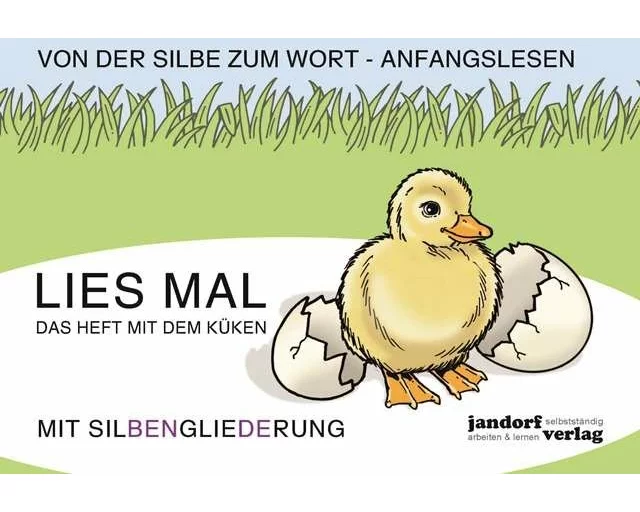 Lies mal - Das Heft mit dem Küken (in GROßBUCHSTABEN)