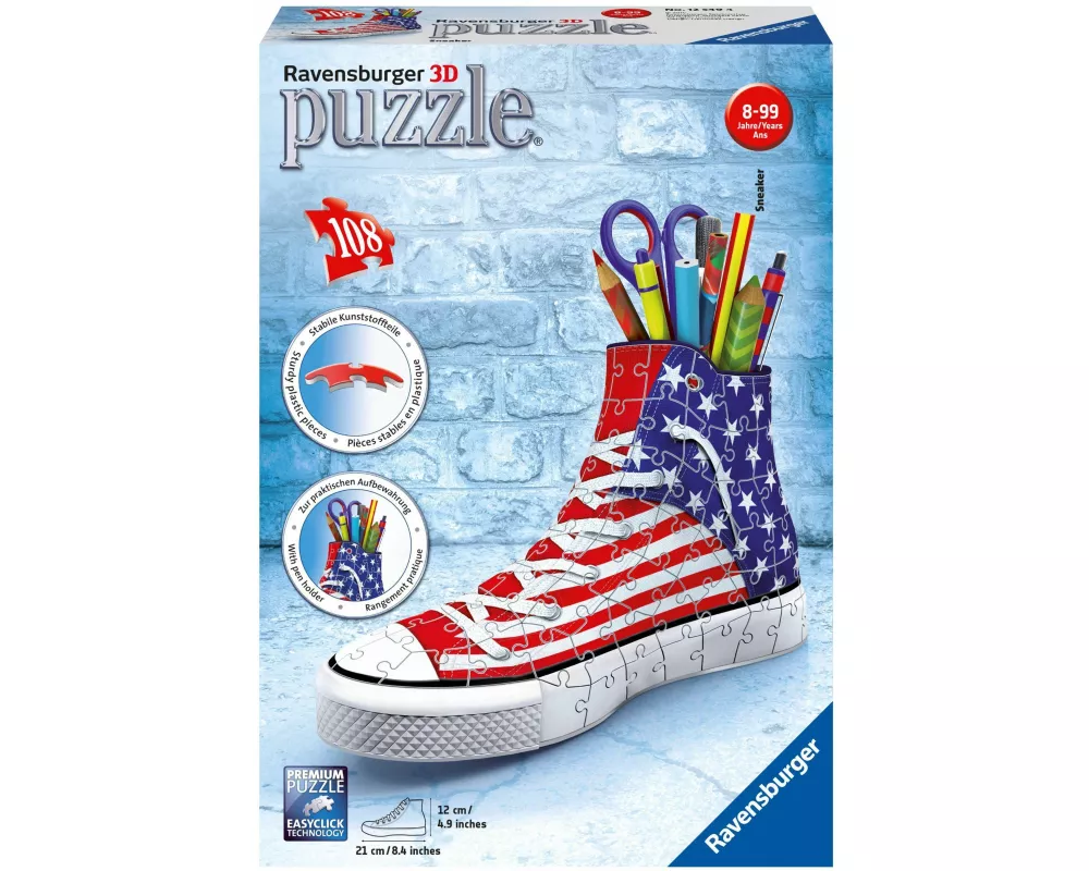 3D Puzzle Sneaker American Style