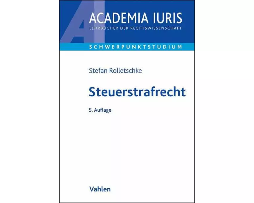 Steuerstrafrecht