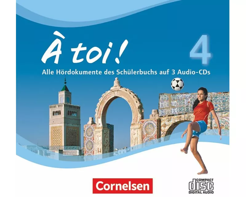 À toi !, Vier- und fünfbändige Ausgabe, Band 4, Audio-CDs