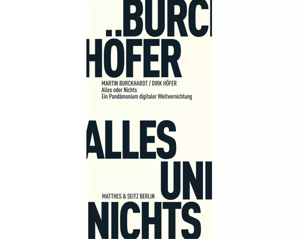 Alles und Nichts