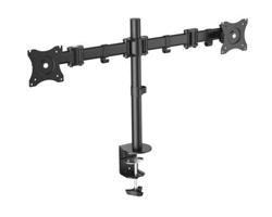 DIGITUS DUAL MONITOR STAND CLAM