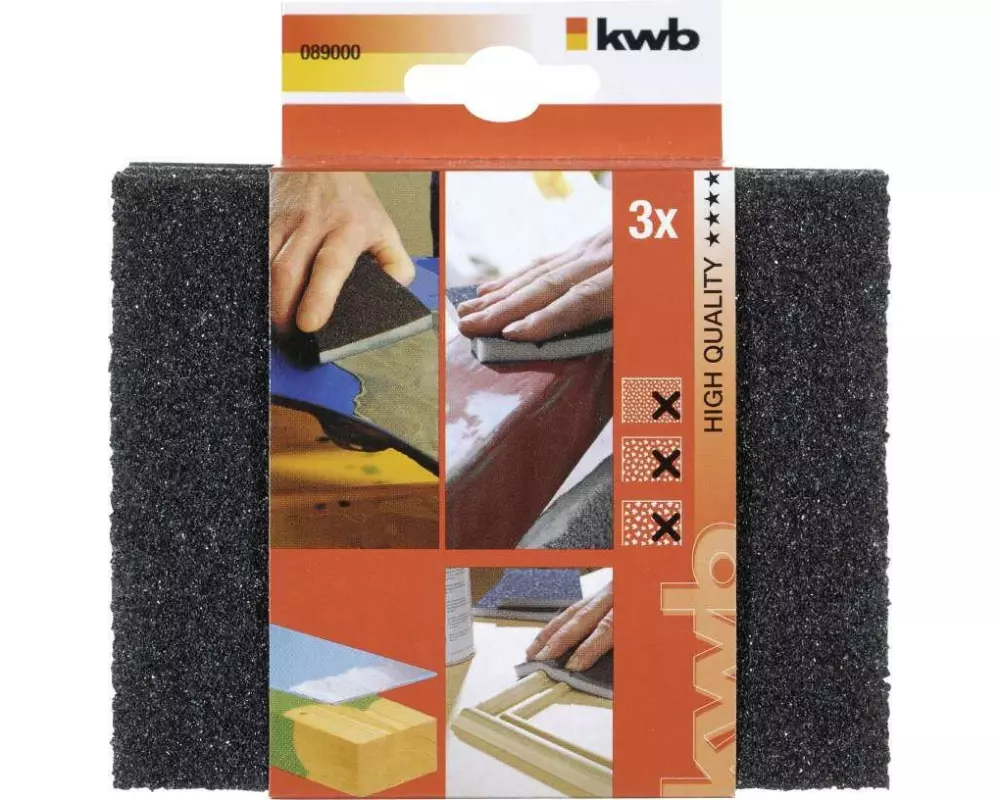 kwb Schleifschwamm sortiert