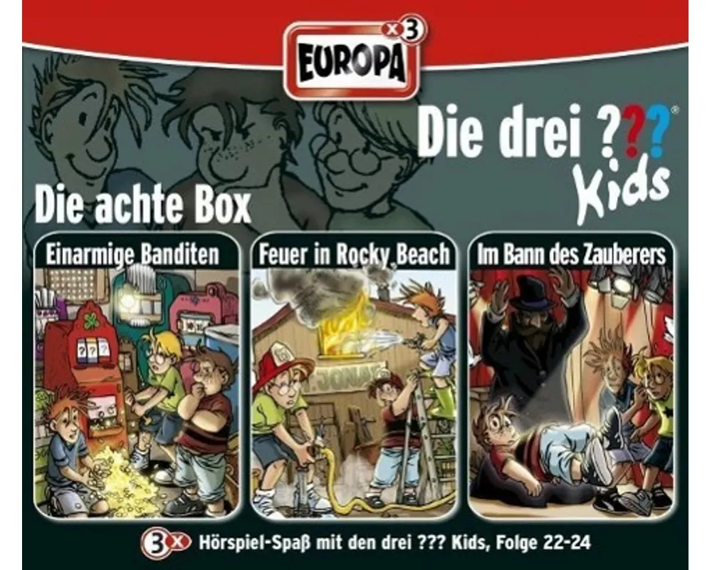 Die drei ??? Kids 3er Box 08. Folge 22-24